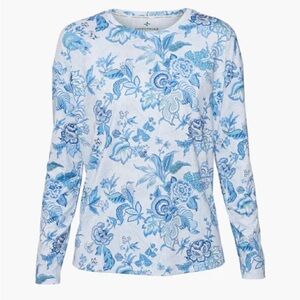 TUCKERNUCK TNUCK SPORT Heirloom Floral Long Sleeve Ryan Boyfriend Tee